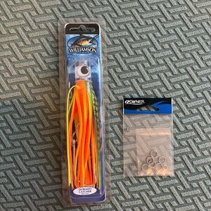 Williamson Lures Dorado Catcher rigged Lure - Orange/yellow/green